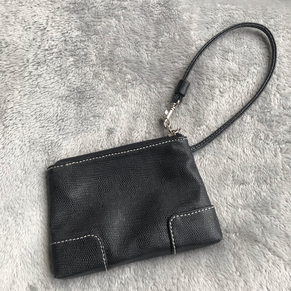 Liz Claiborne Black Wristlet